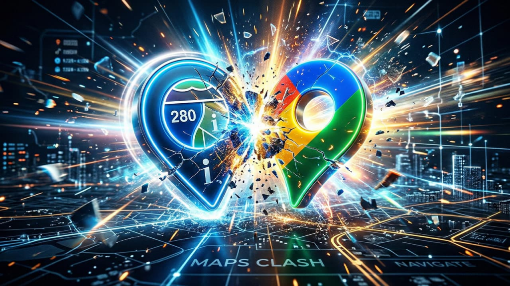 苹果地图好用吗？ Apple Maps与Google Maps导航优缺点比较