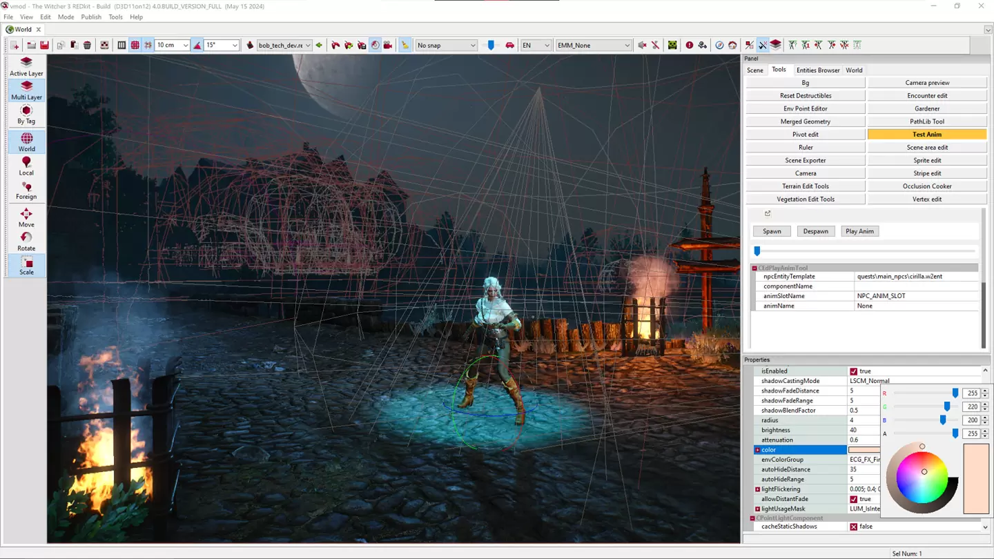 《巫师3：狂猎》官方编辑器模块《The Witcher 3 REDkit》开放下载，发挥玩家想象自由创造内容