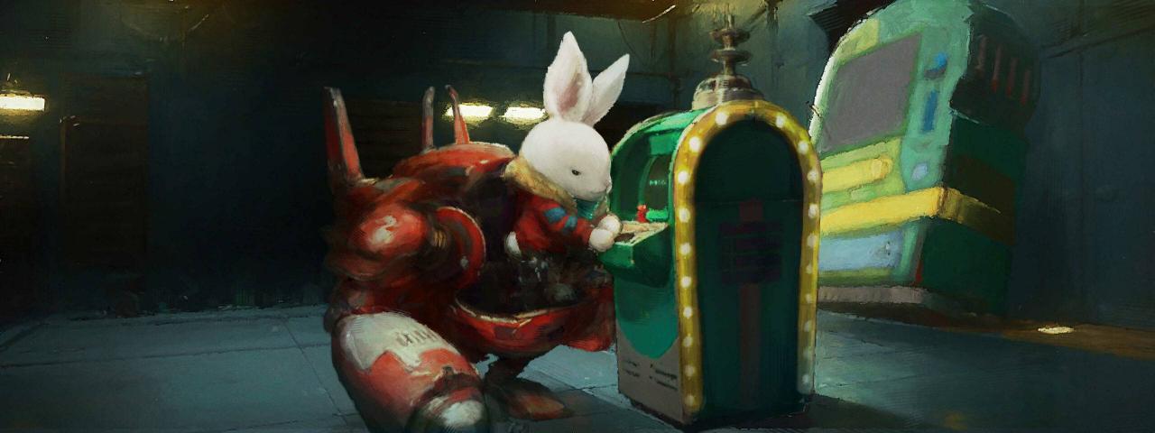 网易与虚渊玄合作开发2.5D横向卷轴动作游戏《Rusty Rabbit》将于9月正式上线！