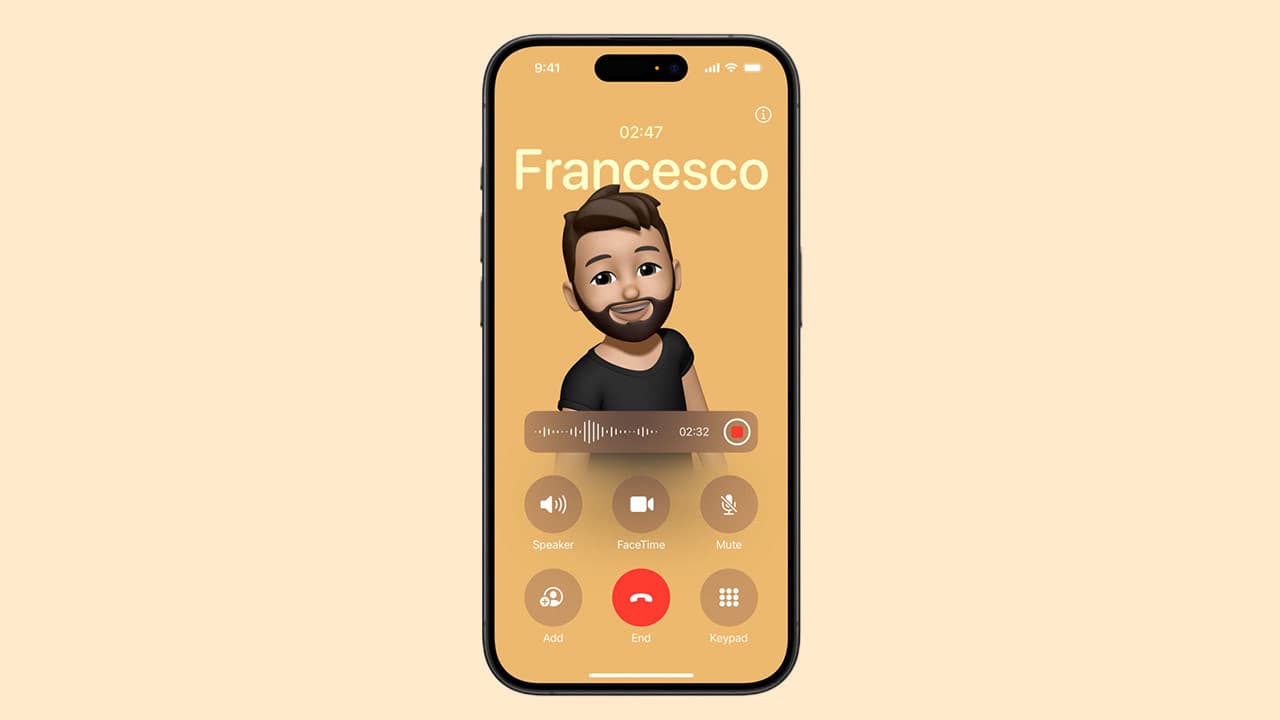 iOS 18 电话录音功能要如何启用
