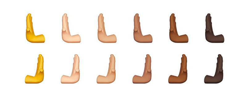 iOS 16.4 Emoji 表情符号：新增三种爱心、摇头晃动、左右手等 21 款