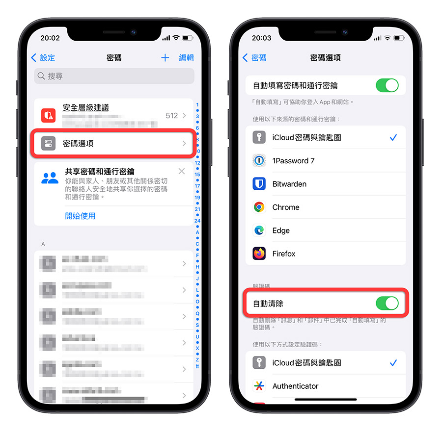 iOS 17 电子邮件验证码 自动删除 自动清除 自动填写 
