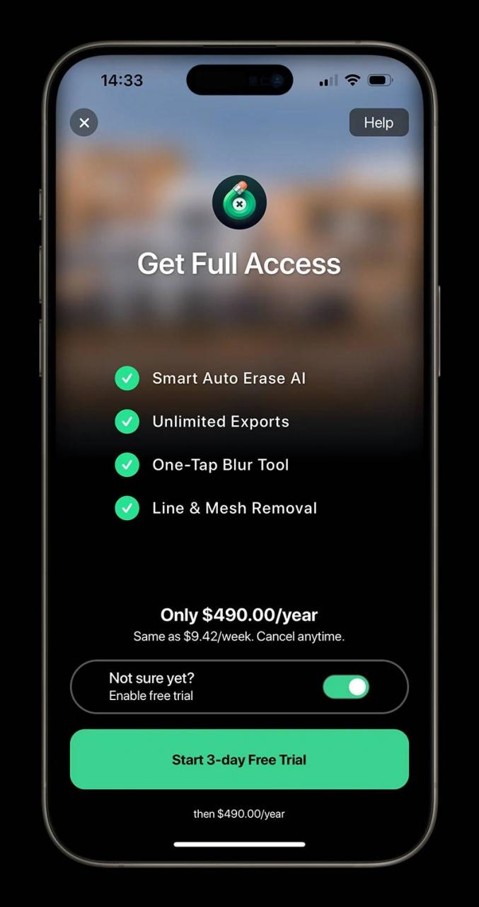 iPhone 去除路人 App 推荐 分享 retouch P 图 魔术橡皮擦 修图