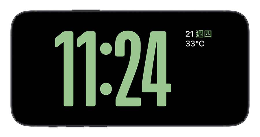 iOS 17 待机模式 Standby