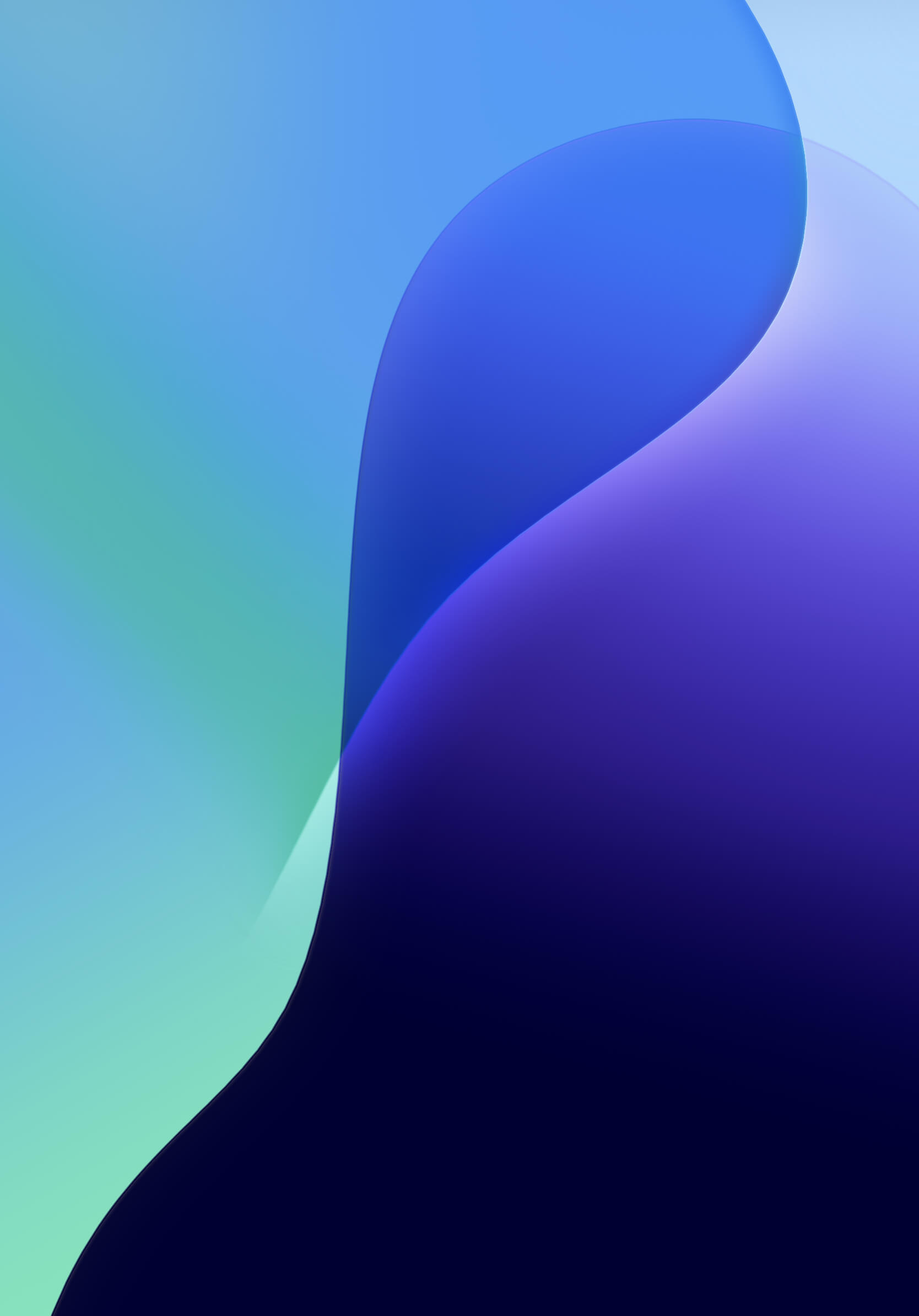 iPadOS 18 靛蓝壁纸下载（浅色）