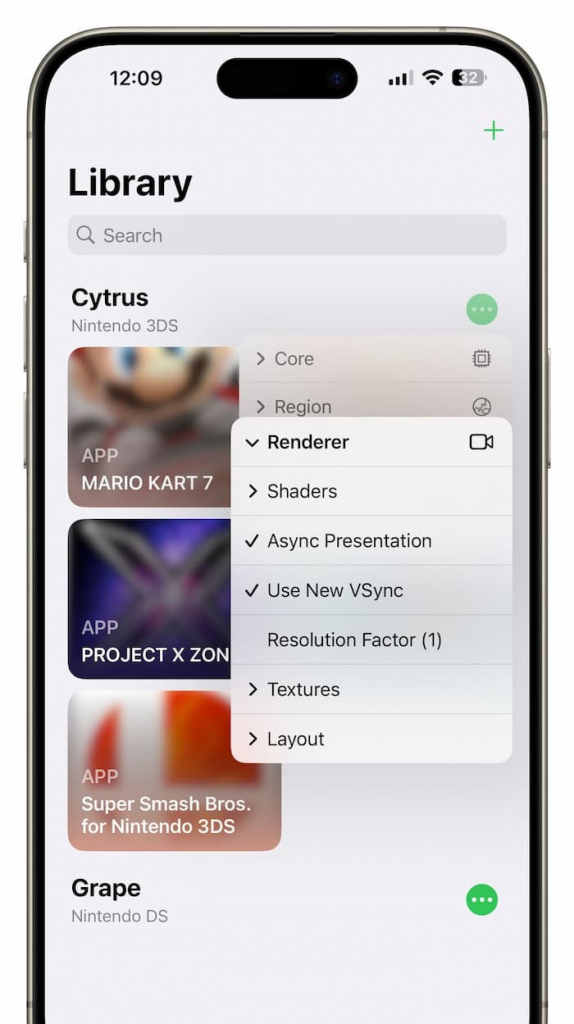 【Folium 模拟器教学】iPhone玩任天堂3DS模拟器下载游戏到设定全攻略