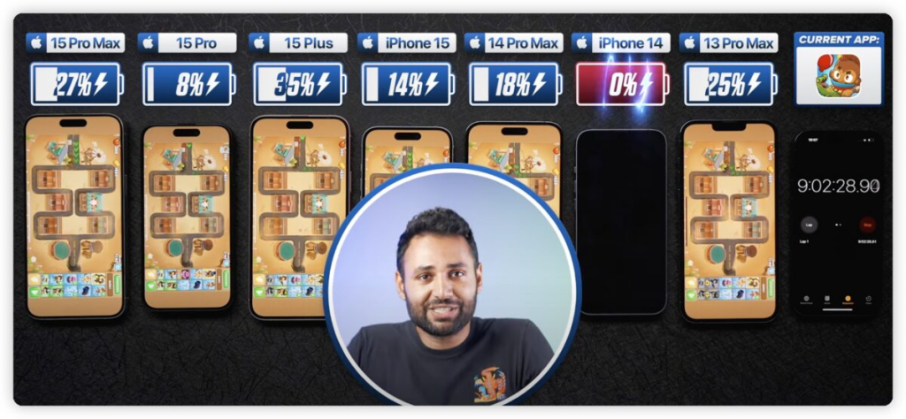 iPhone 15 耗电吗？ 全系列与旧款 iPhone 电池续航、耗电测试结果