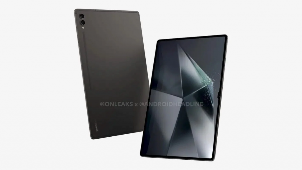 Galaxy Tab S10 Ultra 渲染图曝光，14.6吋配刘海屏，把丑发挥到极致
