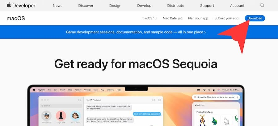 macOS Sequoia Beta 更新教程：两招抢先下载 macOS 15 测试版