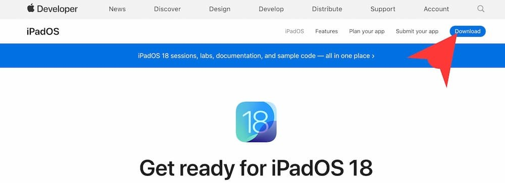 iPadOS 18 Beta下载与iPadOS18 测试版升级更新技巧（开发者Beta版）