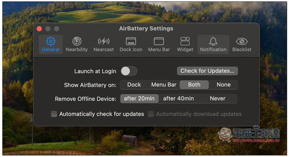 AirBattery 在 Mac 菜单列中实时查看 iPhone、iPad、AirPods、Apple Watch 的电量状况 - 安卓手赚网