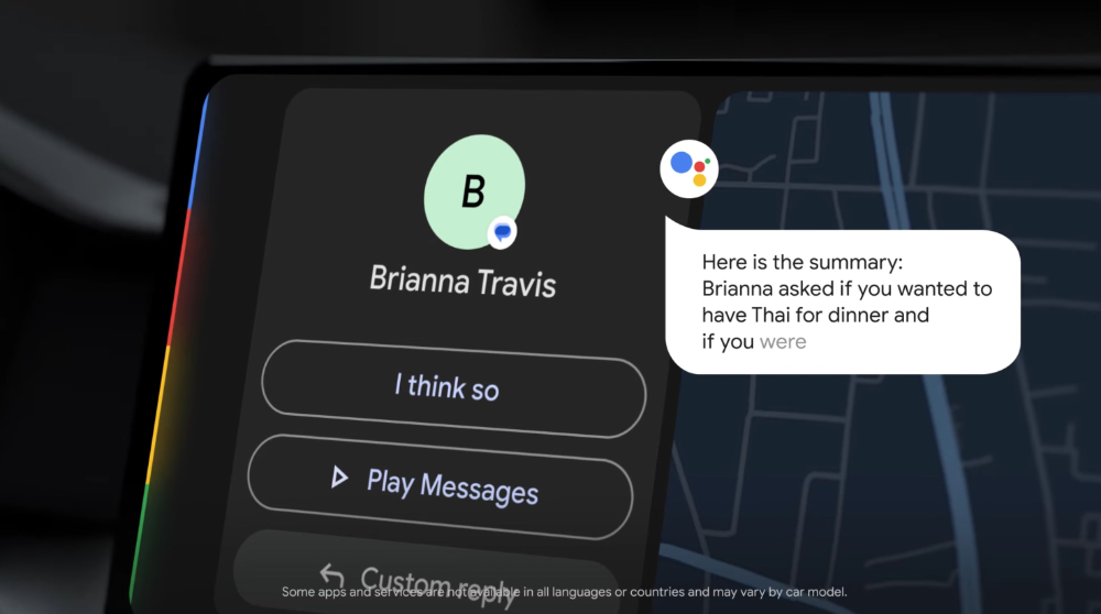 Android Auto / Android Automotive 超帅的 谷歌 语音助理新界面动眼看 - 安卓手赚网