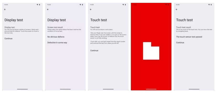 Android 15新增“设备诊断”设置：原生测试屏幕、触控、概览电池、存储状况