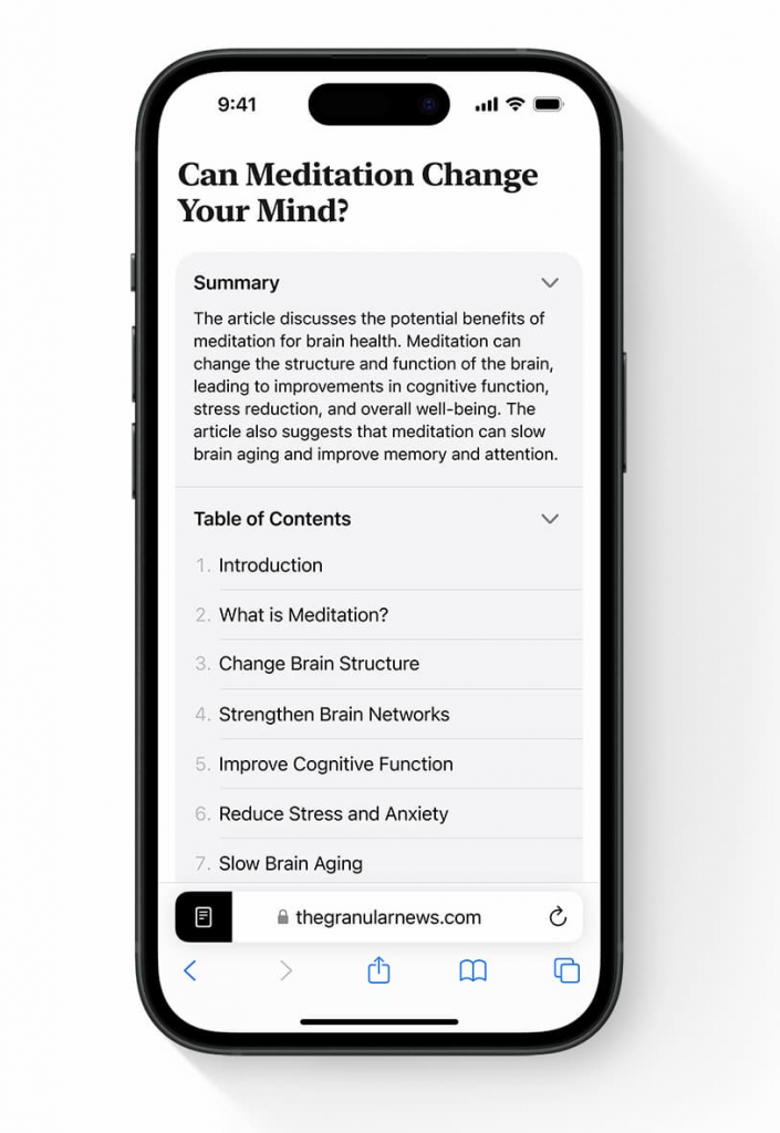 iOS 18 Safari 新功能盘点：6个你绝对不能错过的重要变化
