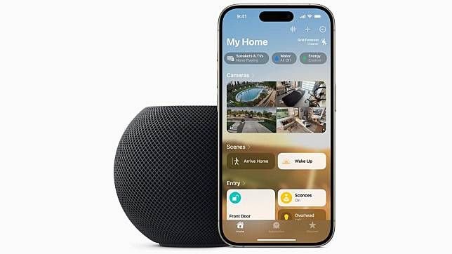 HomePod mini 智能扬声器 全新 Midnight 午夜暗色机身发表