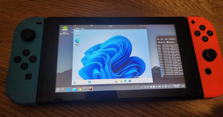 Windows 11也可以跑在Switch上，但是光安装过程就要三小时