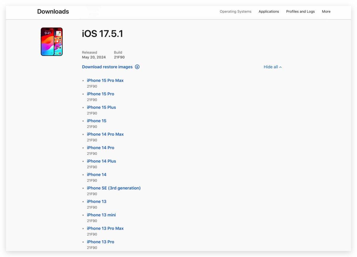 iOS iOS 18 iPhone iOS 18降级