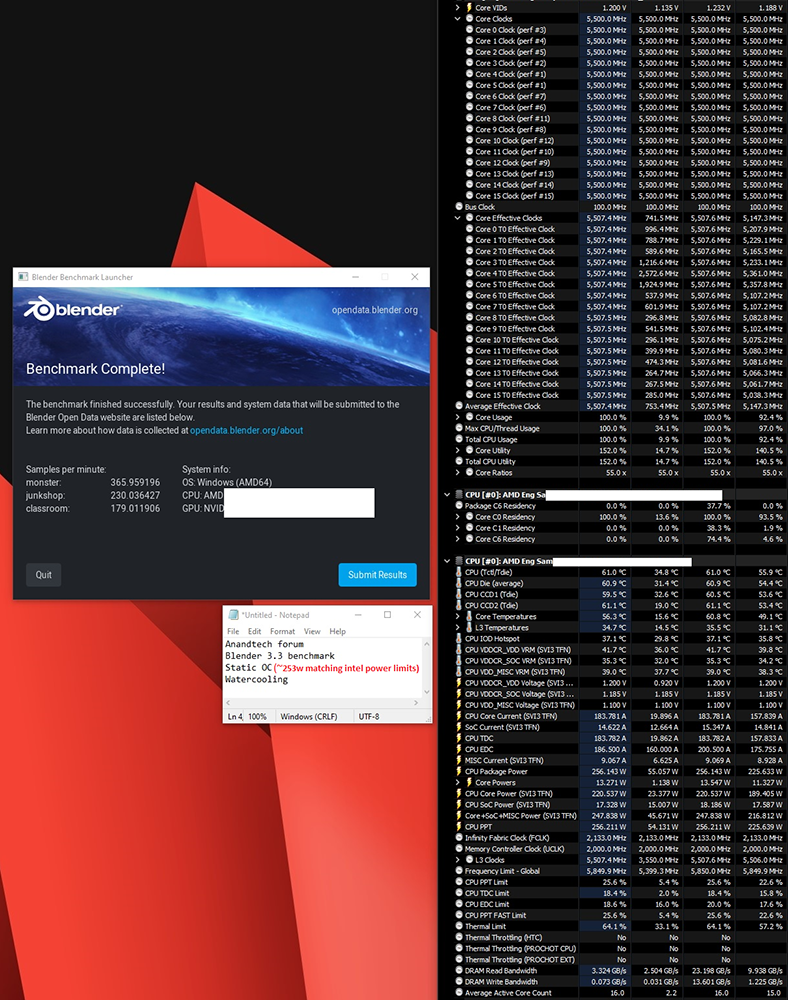AMD Ryzen 9 9950X ES版竟能做到超越i9-14900K的40%性能，只需使用无功率限制模式 - 安卓手赚网