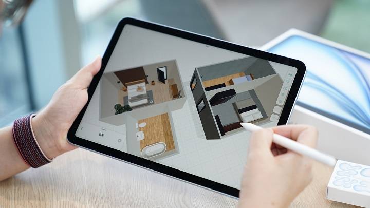 以《Planner 5D》这款3D室内设计软件尝试 3D 绘图演算效果，不论是在空间规划、放置家具，或是旋转视图查看各个角度，都非常灵活顺畅。