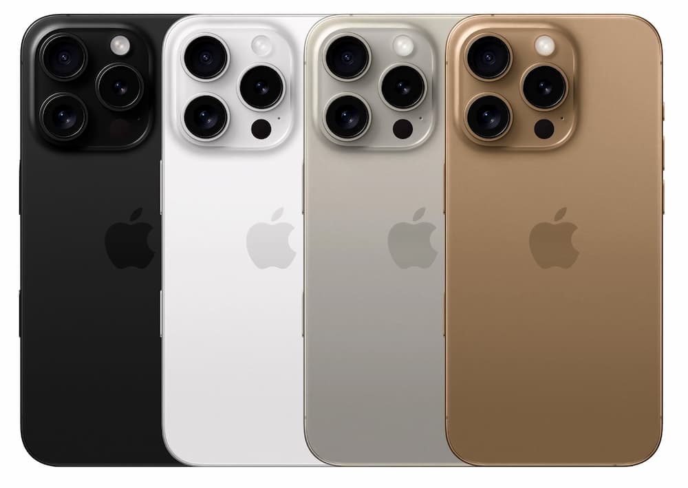 iPhone 16 Pro 、iPhone 16 Pro Max 颜色有哪些