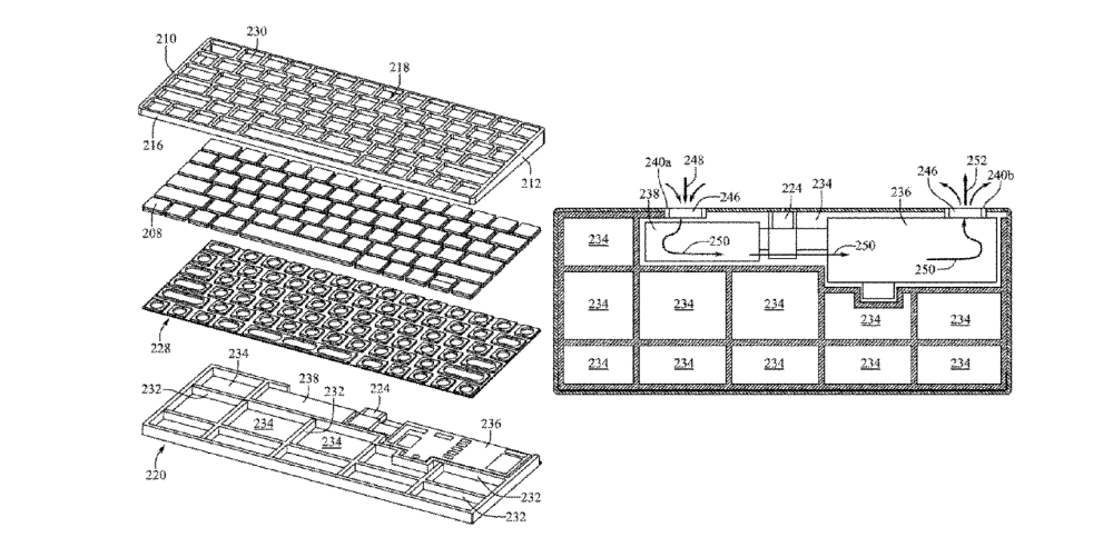 最 Magic 的 Keyboard！ Apple 新专利脑洞大开把 Mac 塞进薄薄的键盘里，还能折叠！ - 安卓手赚网