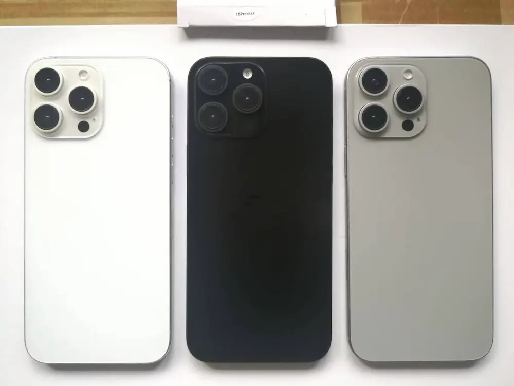 iPhone 16 Pro 新颜色「太空黑」钛金属实机照曝光