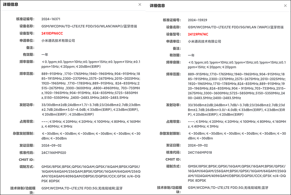 小米 Xiaomi 15 Ultra 手机相机曝料：主镜头升级、2 亿像素长焦、10 倍变焦、4K 电影模式， Xiaomi 15 系列已通过认证