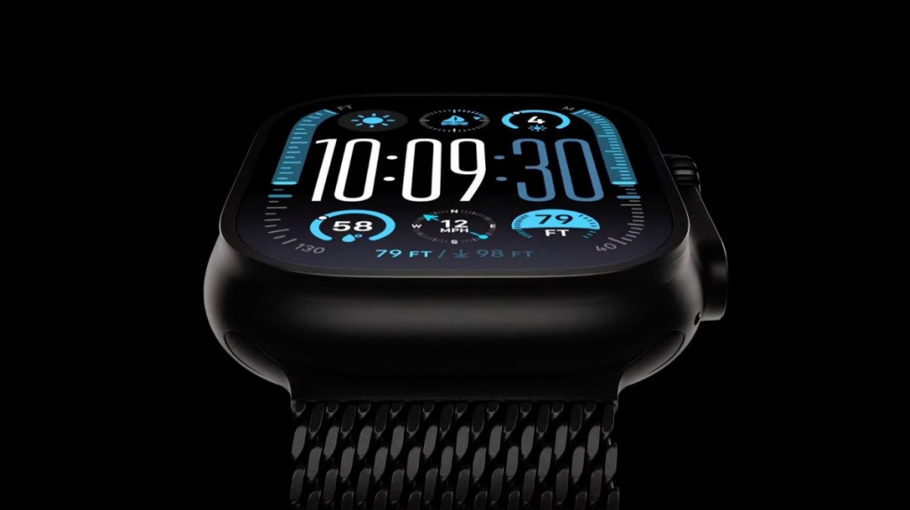 Apple Watch Ultra 2 黑色钛金属款登场！ 同步推出钛金属米兰编织表带