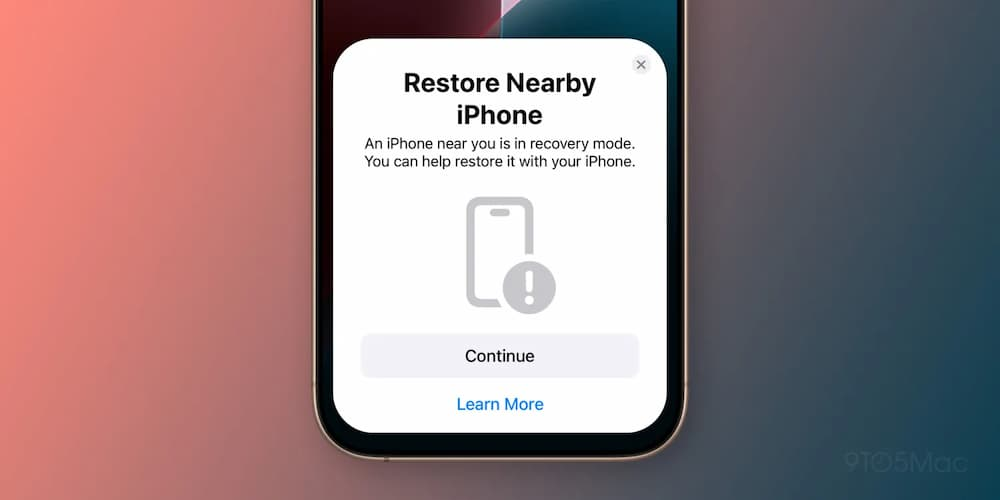iPhone 16 支持白苹果互救！ 手机对手机救援iOS 系统修复超简单