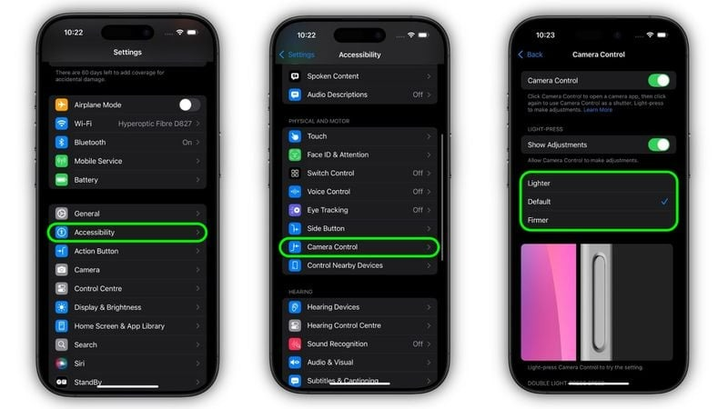 iPhone 16 相机控制按钮用不惯？教你轻松关闭或自定义其他功能！
