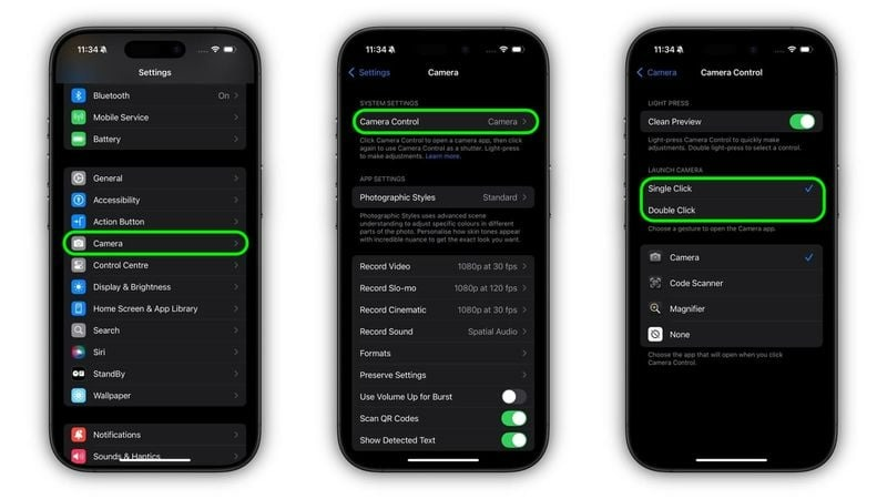 iPhone 16 相机控制按钮用不惯？教你轻松关闭或自定义其他功能！