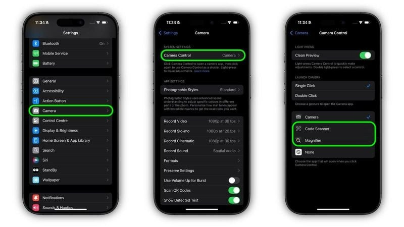 iPhone 16 相机控制按钮用不惯？教你轻松关闭或自定义其他功能！