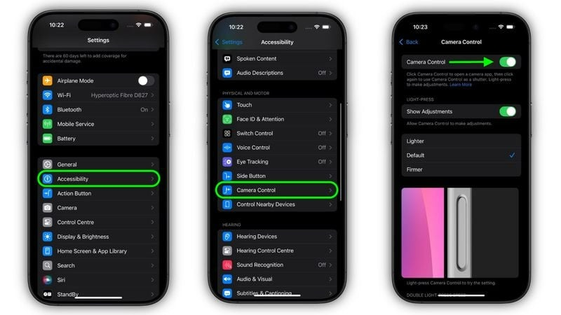 iPhone 16 相机控制按钮用不惯？教你轻松关闭或自定义其他功能！