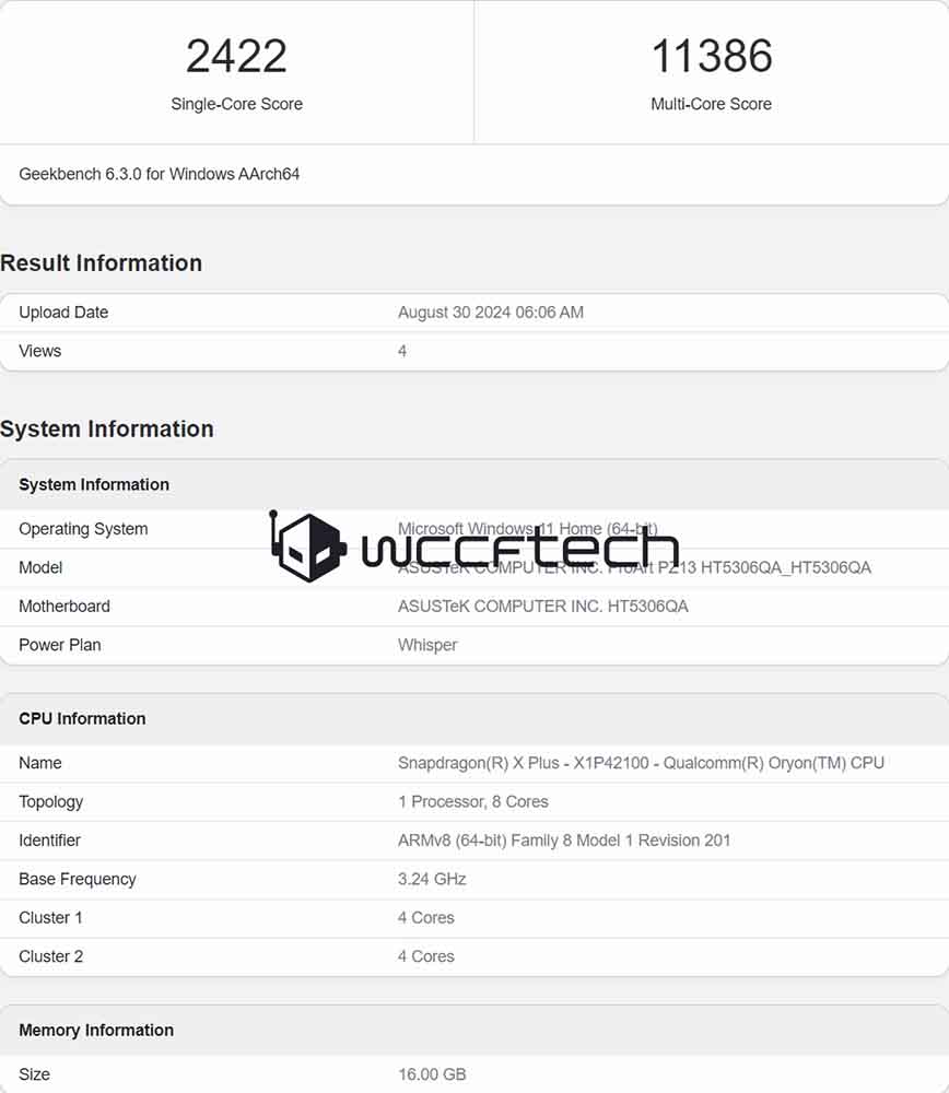 更便宜的高通 AI PC！ 8 核心 Snapdragon X Plus 首个性能实测现身，GPU 效能非常糟糕 - 安卓手赚网