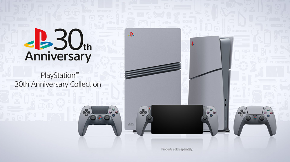 PlayStation 推出 30周年限定主机：致敬初代 PS 经典配色， PS5、PS5 Pro、PS Portal 通通有 - 安卓手赚网