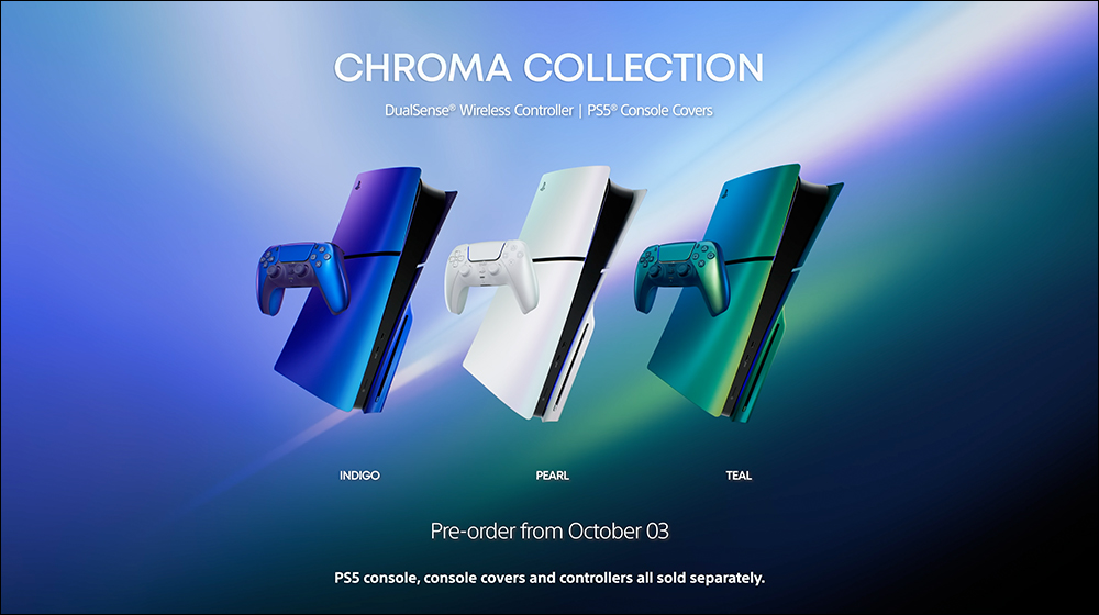 PS5 三大耀眼新色！ PlayStation 推出全新 Chroma 系列闪耀登场，重新定义游戏美学 - 安卓手赚网
