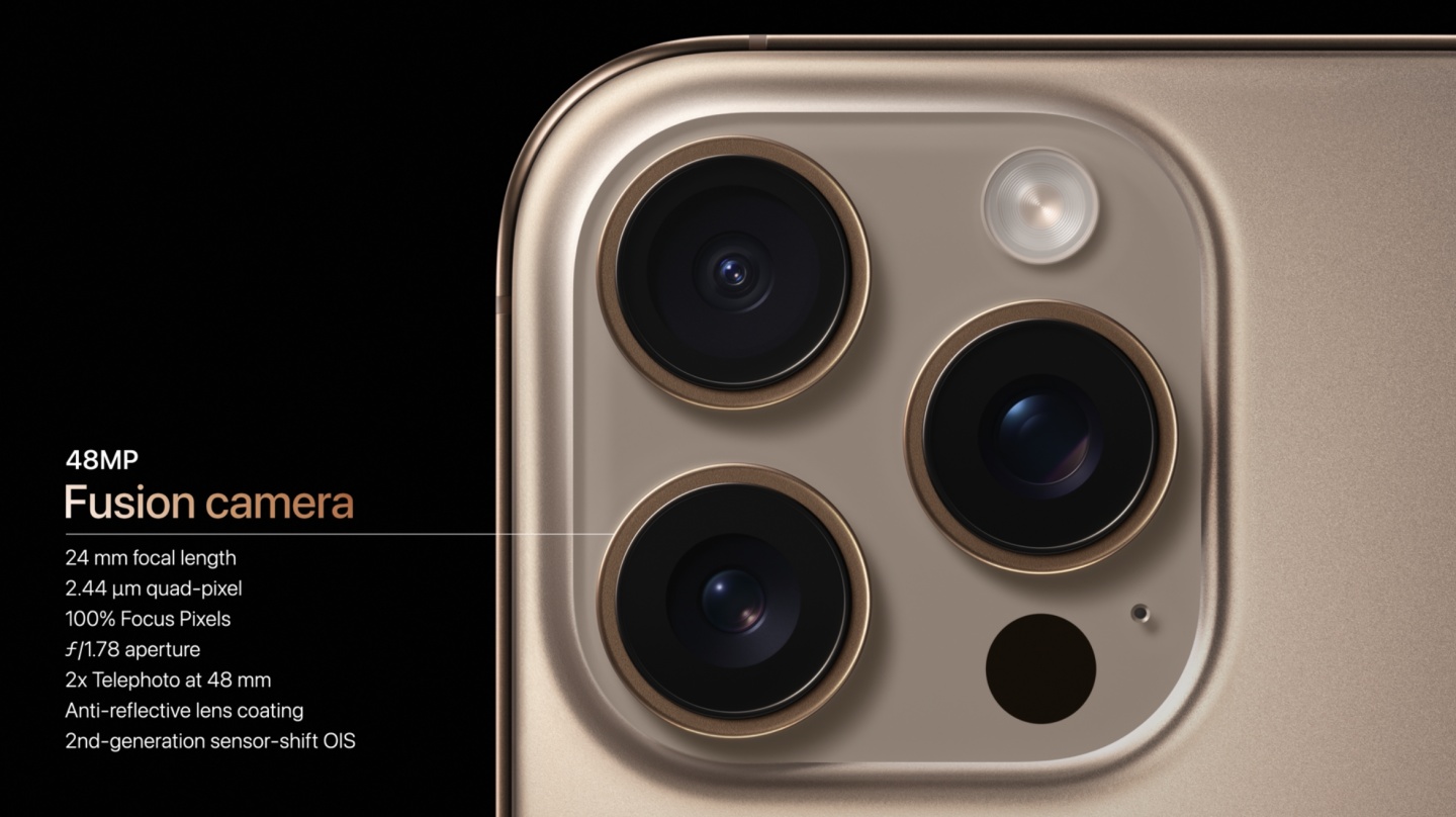 iPhone 16 和 iPhone 16 Pro 系列的镜头规格有差很多吗？ Fusion 相机是啥意思？ 一分钟让你快速搞懂