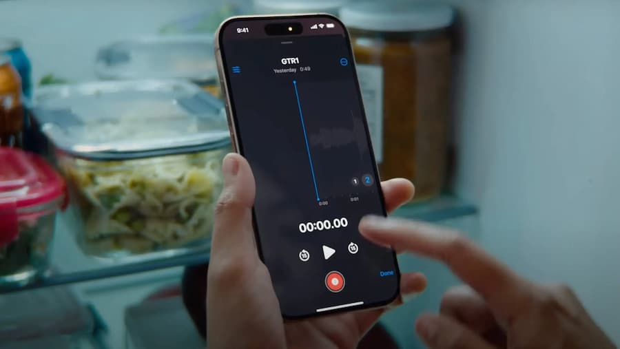 iOS 18.2 语音备忘录升级