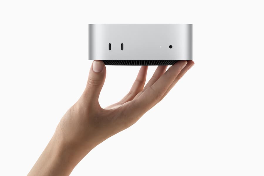 M4 Mac mini 全新外观设计：更像迷你版 Mac Studio
