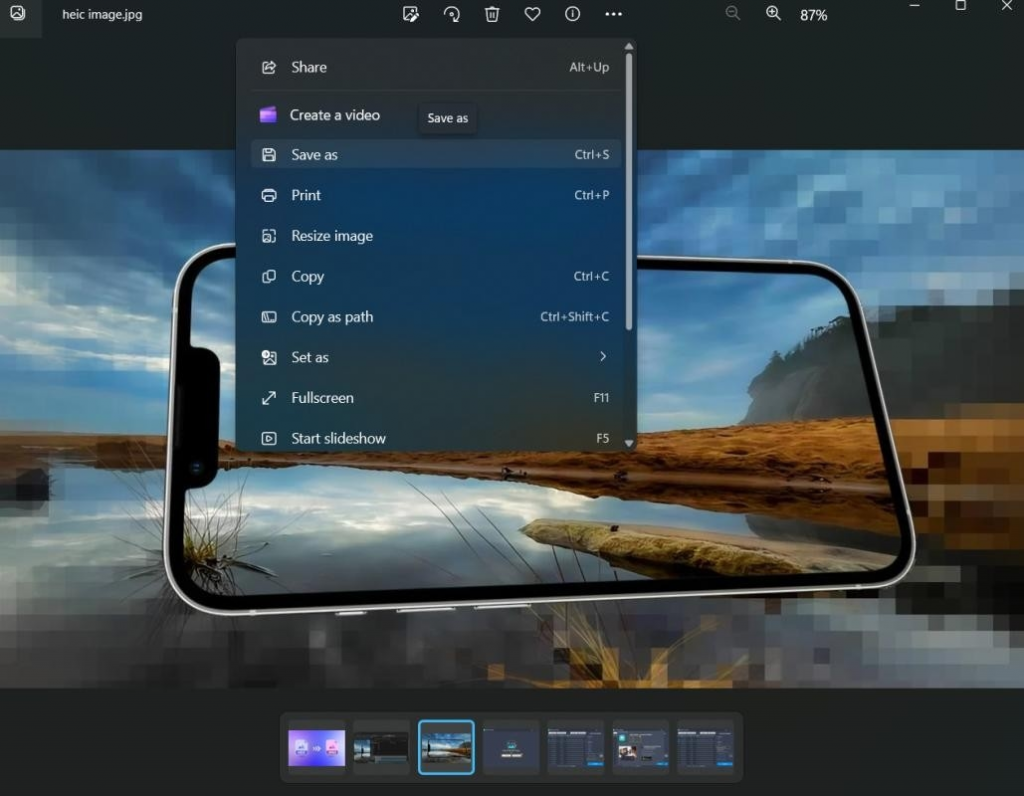 简单在 Windows 11 上快速打开 HEIC 图像并转换为 PNG/JPG