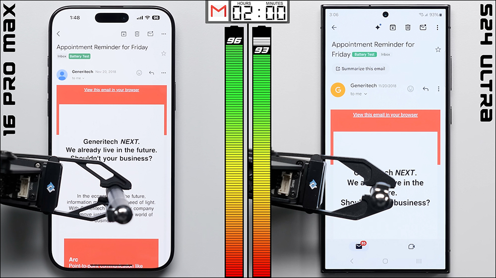 iPhone 16 Pro Max 与 Galaxy S24 Ultra 再次对决，电池续航实测结果出炉 - 安卓手赚网