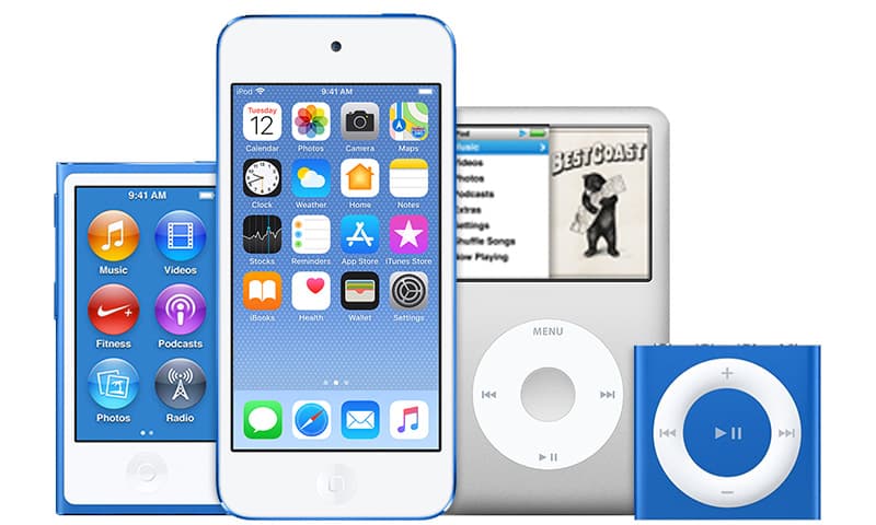 苹果宣布iPod Nano与iPod Shuffle成过时产品