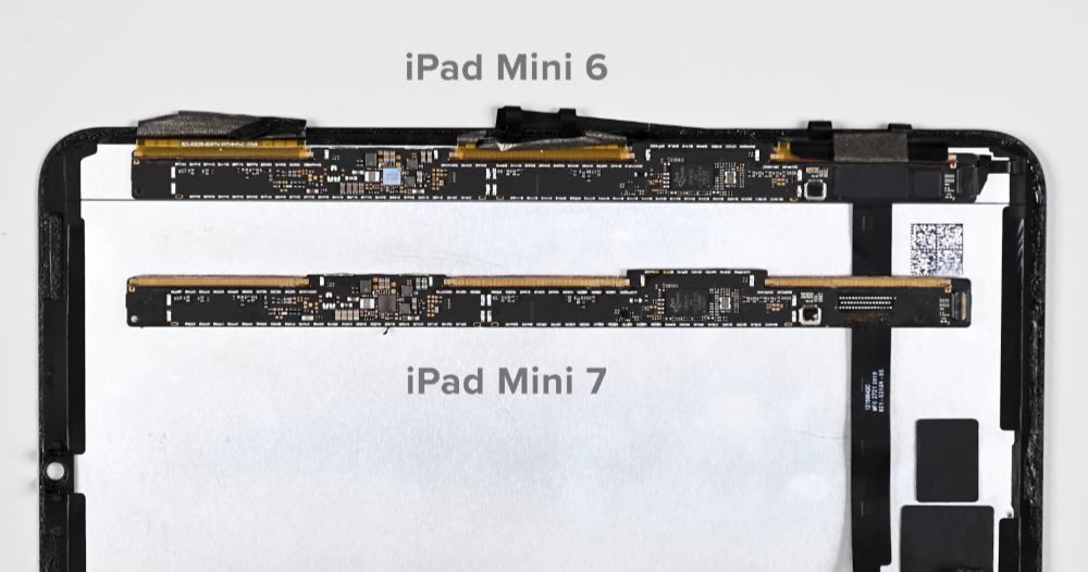 iPad mini 7 果冻显示问题改进了是因为硬件吗？ iFixit 硬件拆解结果显示为：「有点玄」 - 安卓手赚网