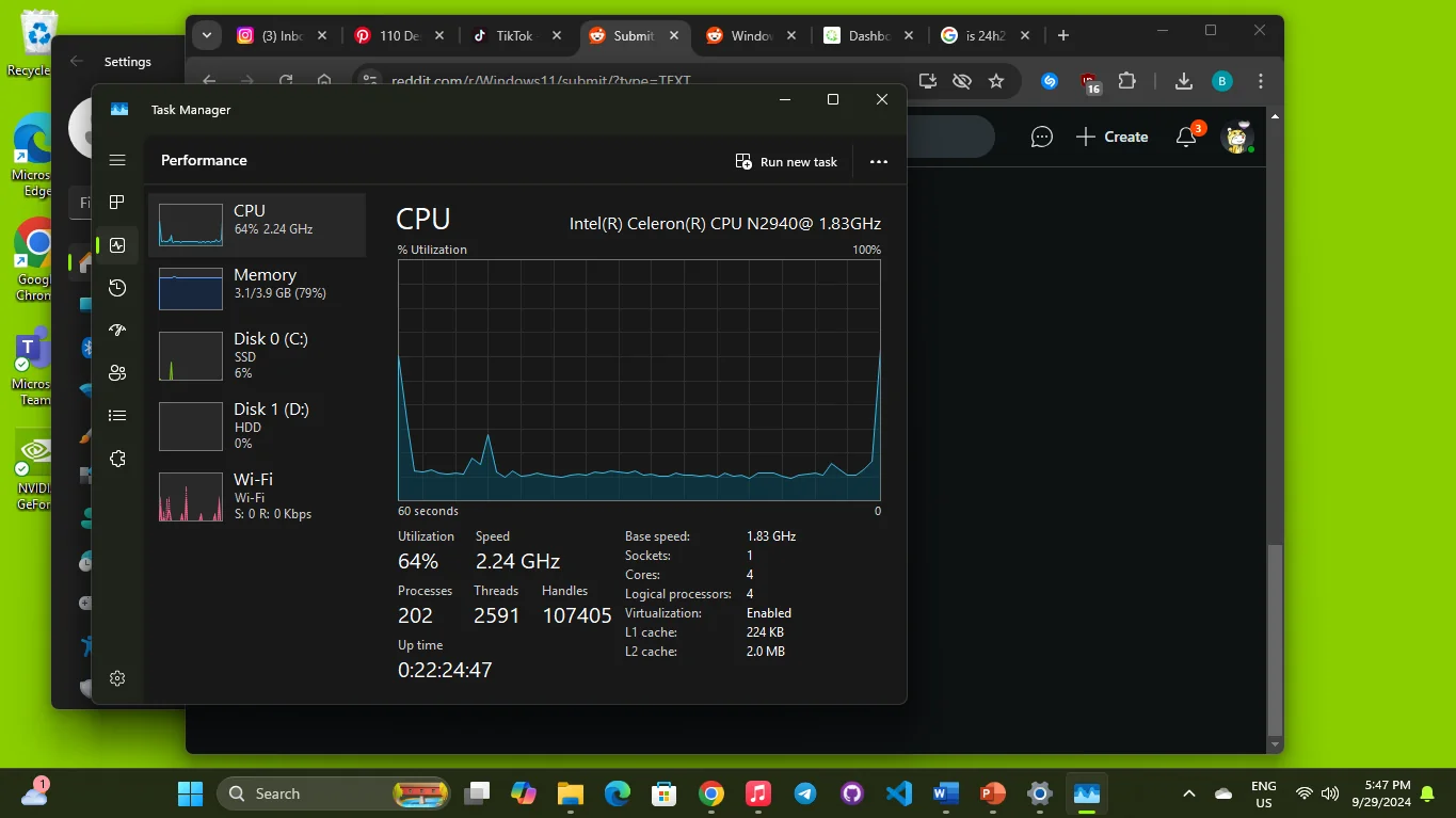 网友分享10年前的老PC运行Windows 11 24H2也非常顺畅，效能还感觉比旧版本强-计算机王阿达