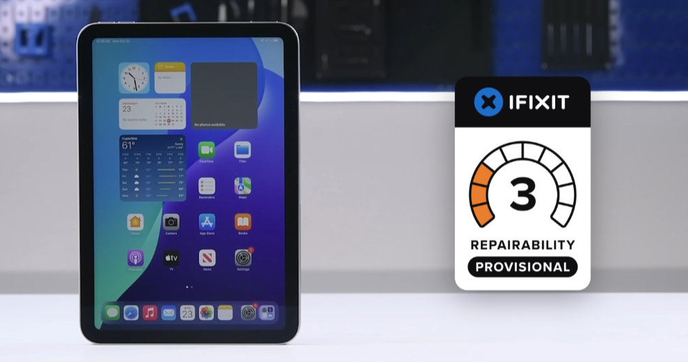 iPad mini 7 果冻显示问题改进了是因为硬件吗？ iFixit 硬件拆解结果显示为：「有点玄」 - 安卓手赚网