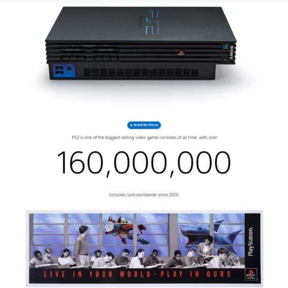 PS 30 周年官网：PS2 销量超过 1.6 亿部 超越 NDS 重夺最畅销游戏机宝座