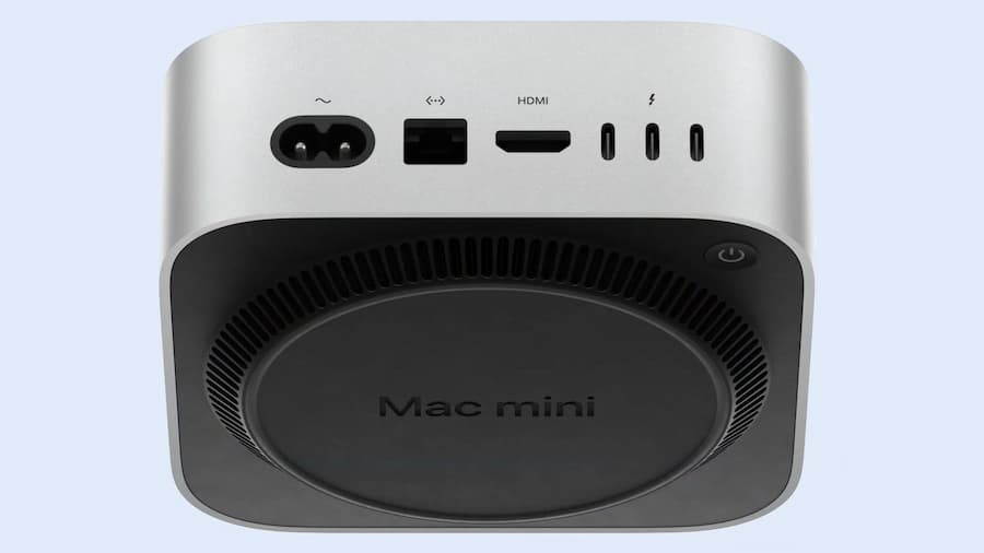 M4 Mac mini 电源键开关机按钮在哪