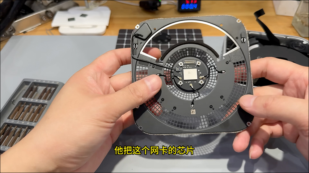 M4 Mac mini 采用可拆卸 SSD 模块化设计，国外已有成功改装扩充至 2TB 案例 - 安卓手赚网