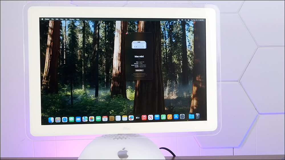 M4 Mac mini 又一疯狂改造，这次改装在 22 年前的 iMac G4 - 安卓手赚网