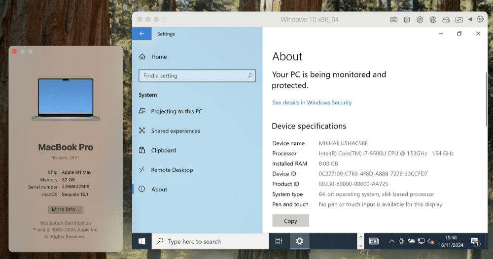 Parallels Desktop 启动 Apple 芯片 Mac 对 x86_64 Windows 的支持预览 - 安卓手赚网